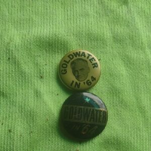Vintage Goldwater Campaign Buttons (original)